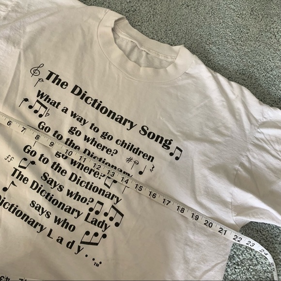 Vintage dictionary song tee - Picture 2 of 3
